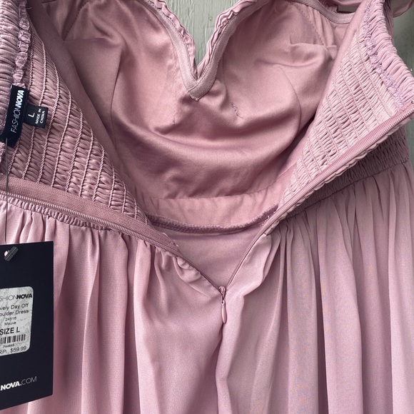 Off Shoulder Dress - Picture 12 of 12